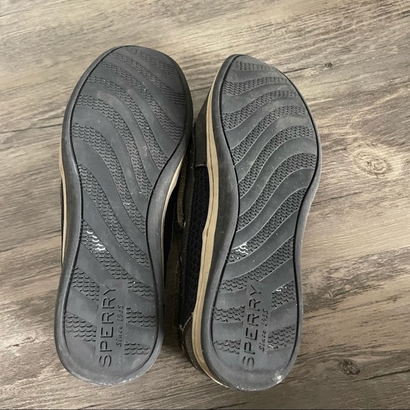 Gray sperry boat shoes loafers grey size 5 womens - Picture 3 of 4